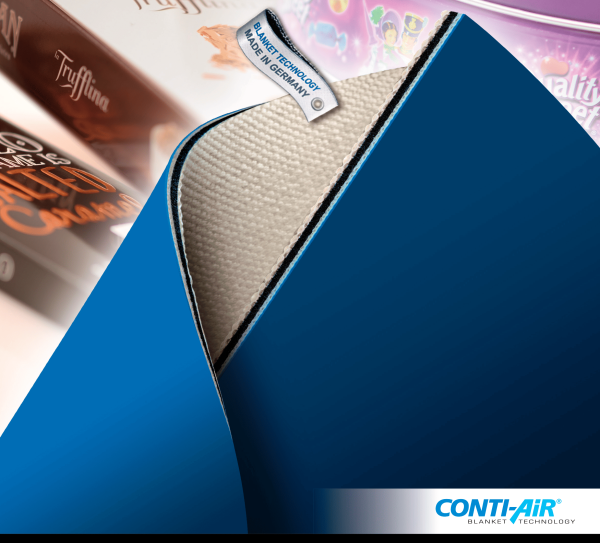 Imprima em qualidade máxima com as blanquetas Conti-Air!