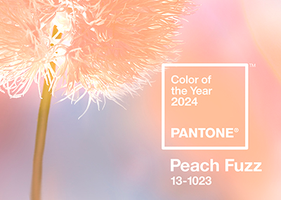 X-Rite e Pantone disponibilizam o PANTONE 13-1023 Peach Fuzz na biblioteca digital PantoneLIVE